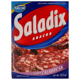 Saladix sabor Calabresa, 100 g / 3,52 oz (Paquete de 3)