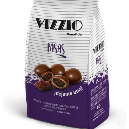 Vizzio Bonafide Chocolate Dipped Raisins, 100 g / 3.52 oz