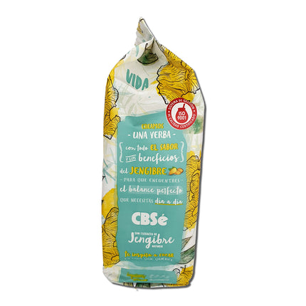 Yerba mate CBSÉ with Ginger, 500 g / 17.63 oz
